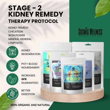 Stage 2 CKD Kidney Remedy Full Therapy Protocol - Best for Dialysis