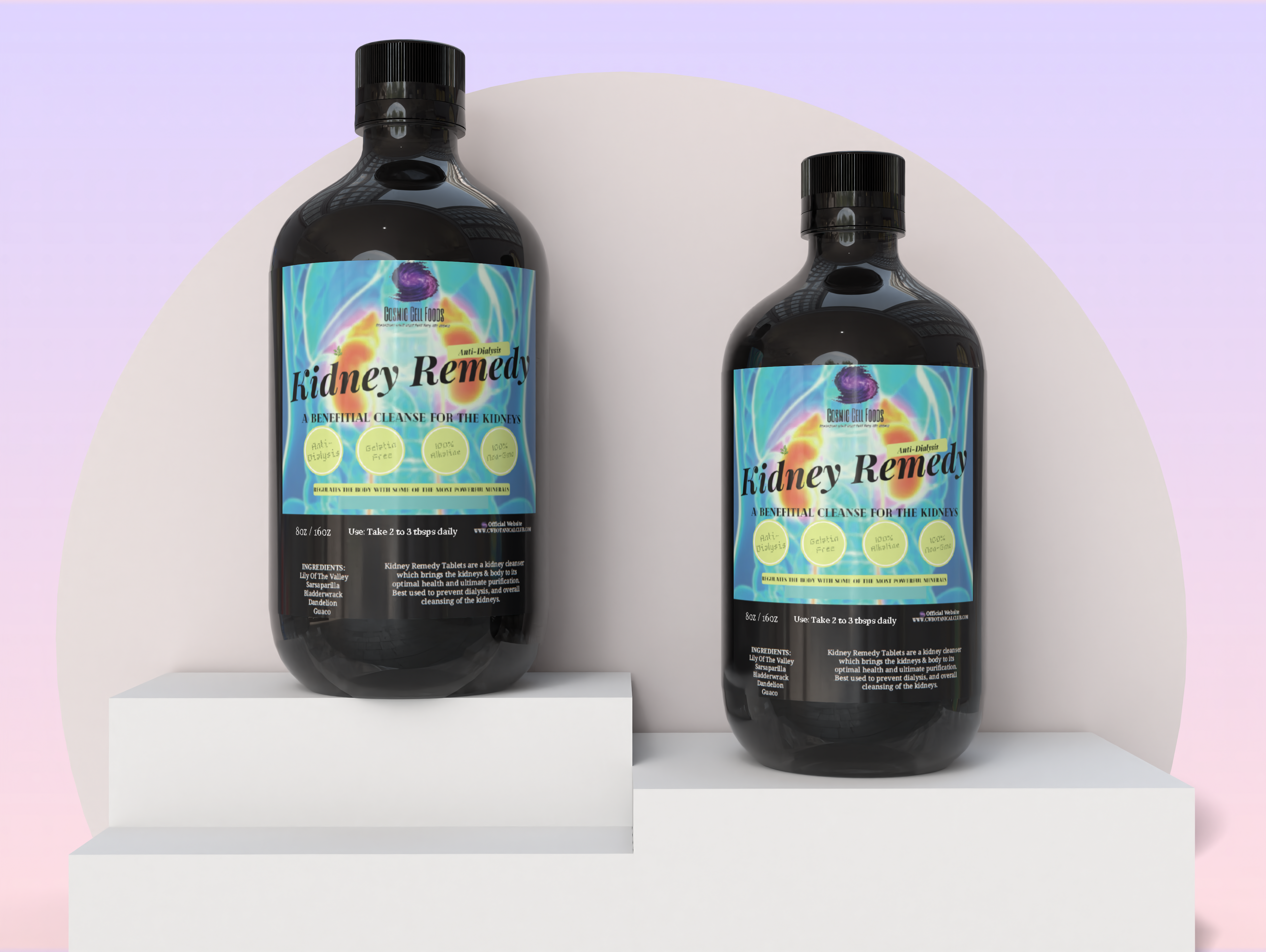 Stage 3 Kidney Remedy Bundle - Kidney Cleanse, Best For Stage 3 CKD