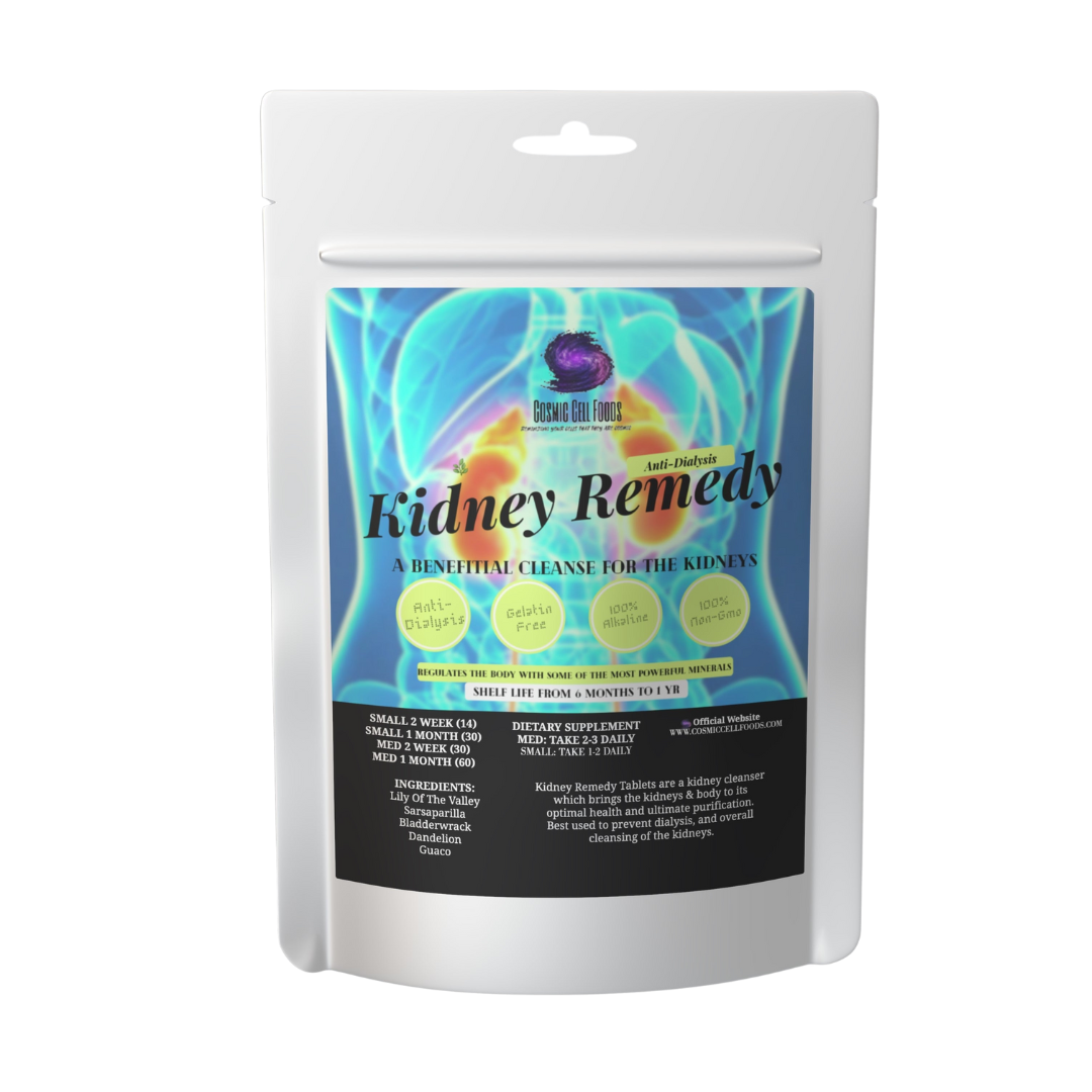 Kidney Remedy Herbal Tablets- Kidney Cleanse, Best For Dialysis