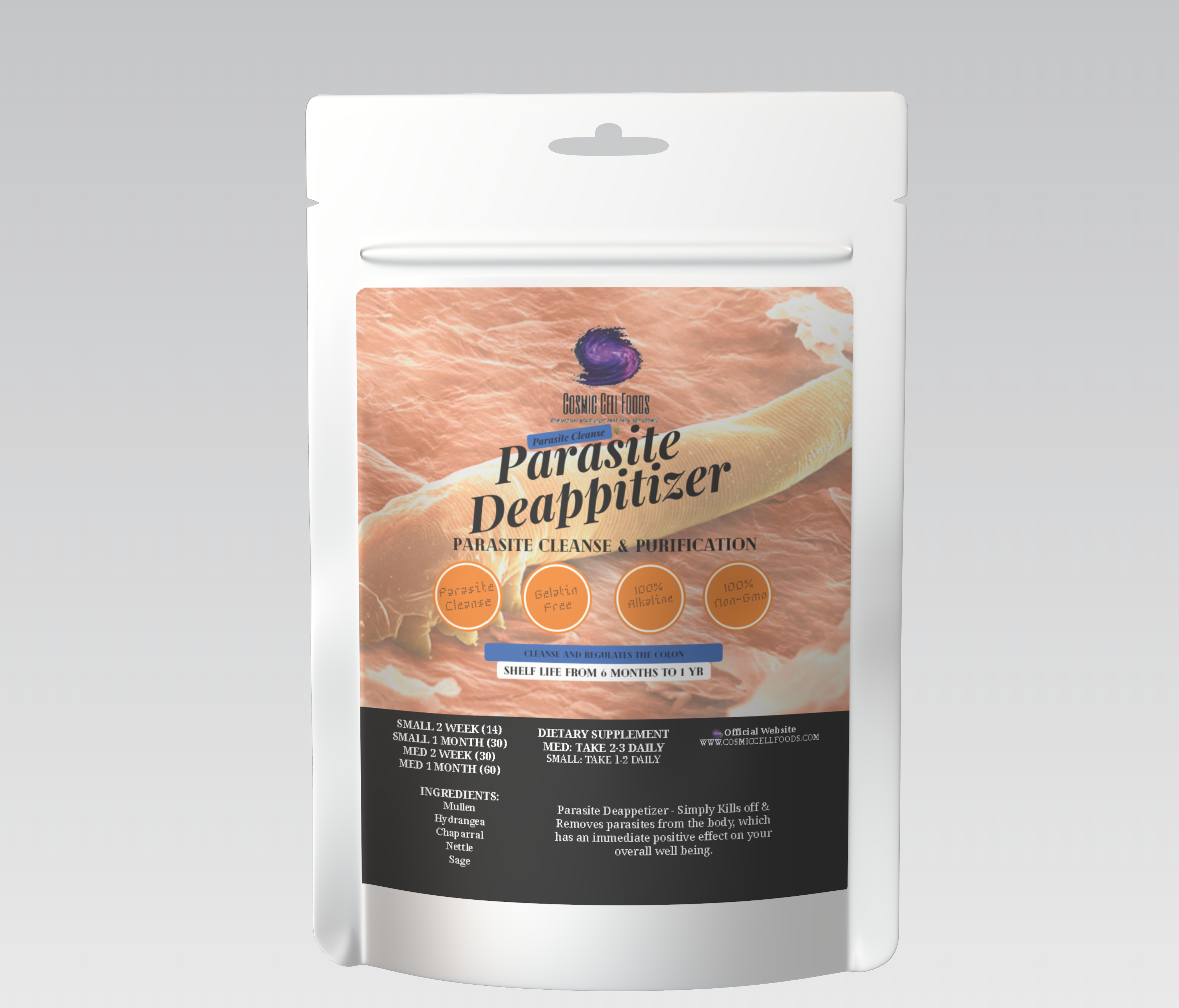 Parasite Deappetizer Herbal Tablets - Rids of Internal Parisites